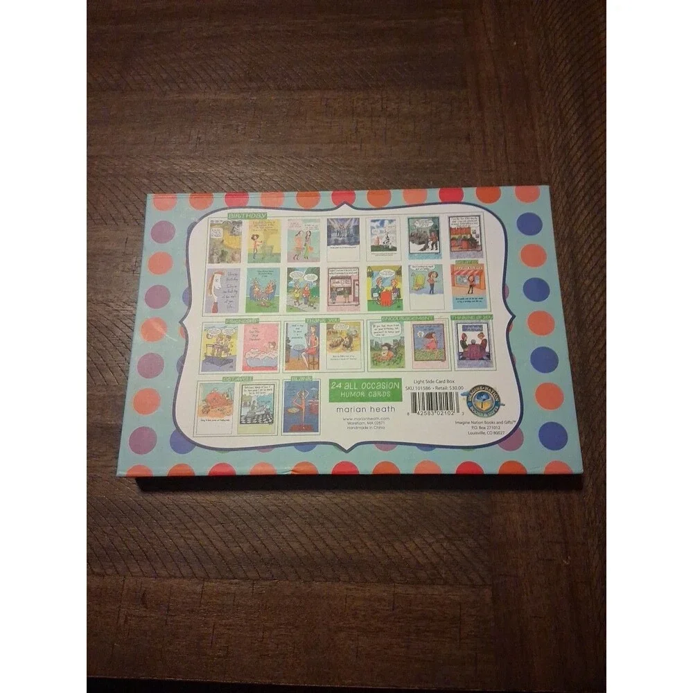 The Lighter Side 24 All Occasions Cards & Envelopes 23 Cards & Envelopes In Box